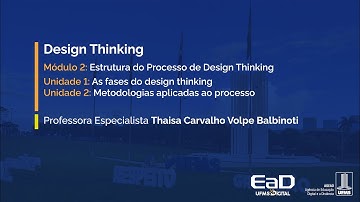 [UFMS Digital] Design Thinking - Módulo 2 - Unidade 1