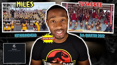 BandHead REACTS to Tuskegee vs Miles College | 5th...