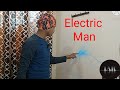 Electric Man experiment with high voltage generator⚡⚡⚡⚡