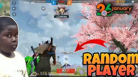 RANDOM PLAYER CHALLENGE ME | 1vs1 custom room | funny moments. | Garena - free fire.