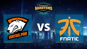 Virtus.pro vs Fnatic - DreamHack Masters Las Vegas 2017 - Dzień 3 - Mapa 1