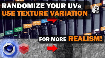 [021] Achieve more REALISM with random texture projections in REDSHIFT for CINEMA 4D | Tutorial Eng