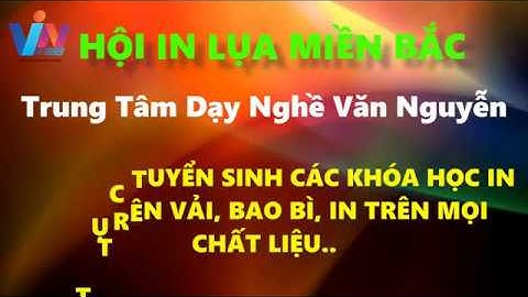 Học in lụa | Dạy Nghề in Lụa | IN CHUYỂN NHỆT 3D | 0396 140 689