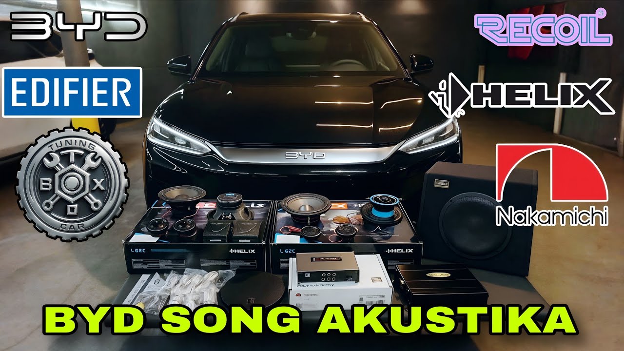 BYD SONG PLUS AKUSTIKA HELIX O‘RNATILDI | УСТАНОВКА АКУСТИКИ HELIX BYD SONG PLUS