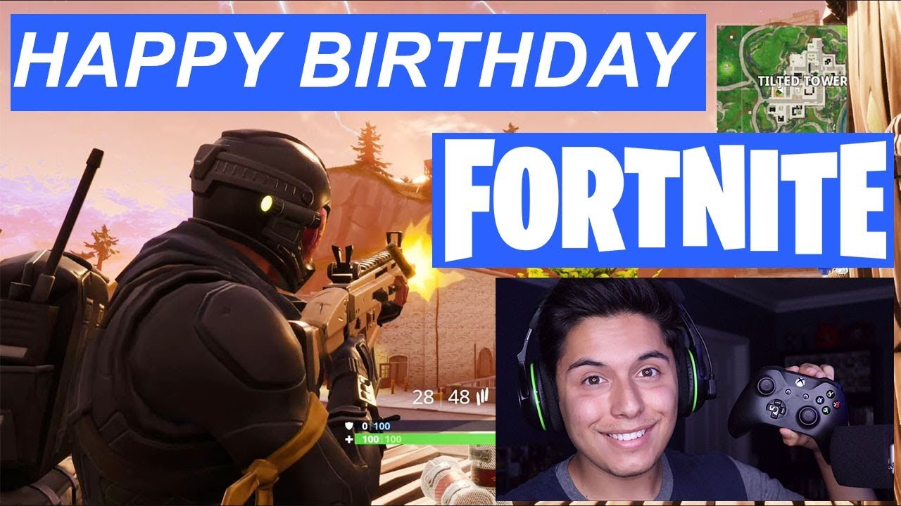 [ASMR] FORTNITE - Birthday BASH! (Kills & Tingles!)