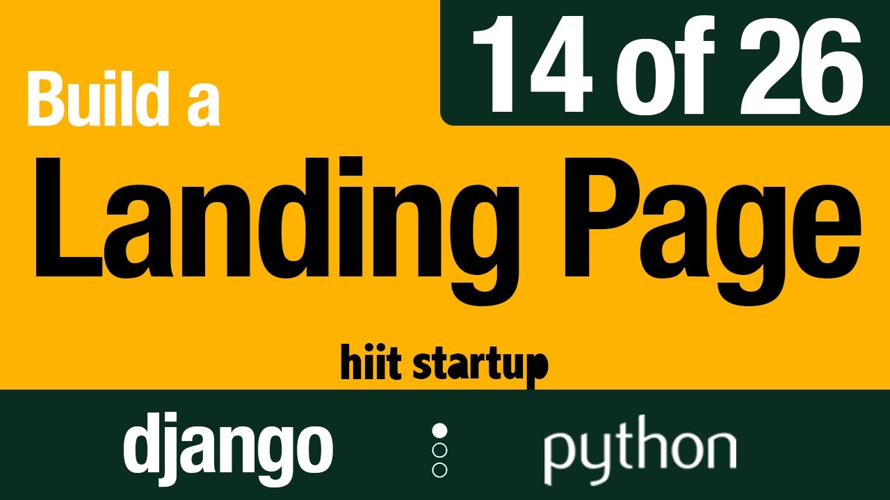 14 of 26 |  Formatting the Email Join Form | Hiit Startup | Django Tutorial