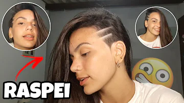 Como chama a lateral do cabelo?
