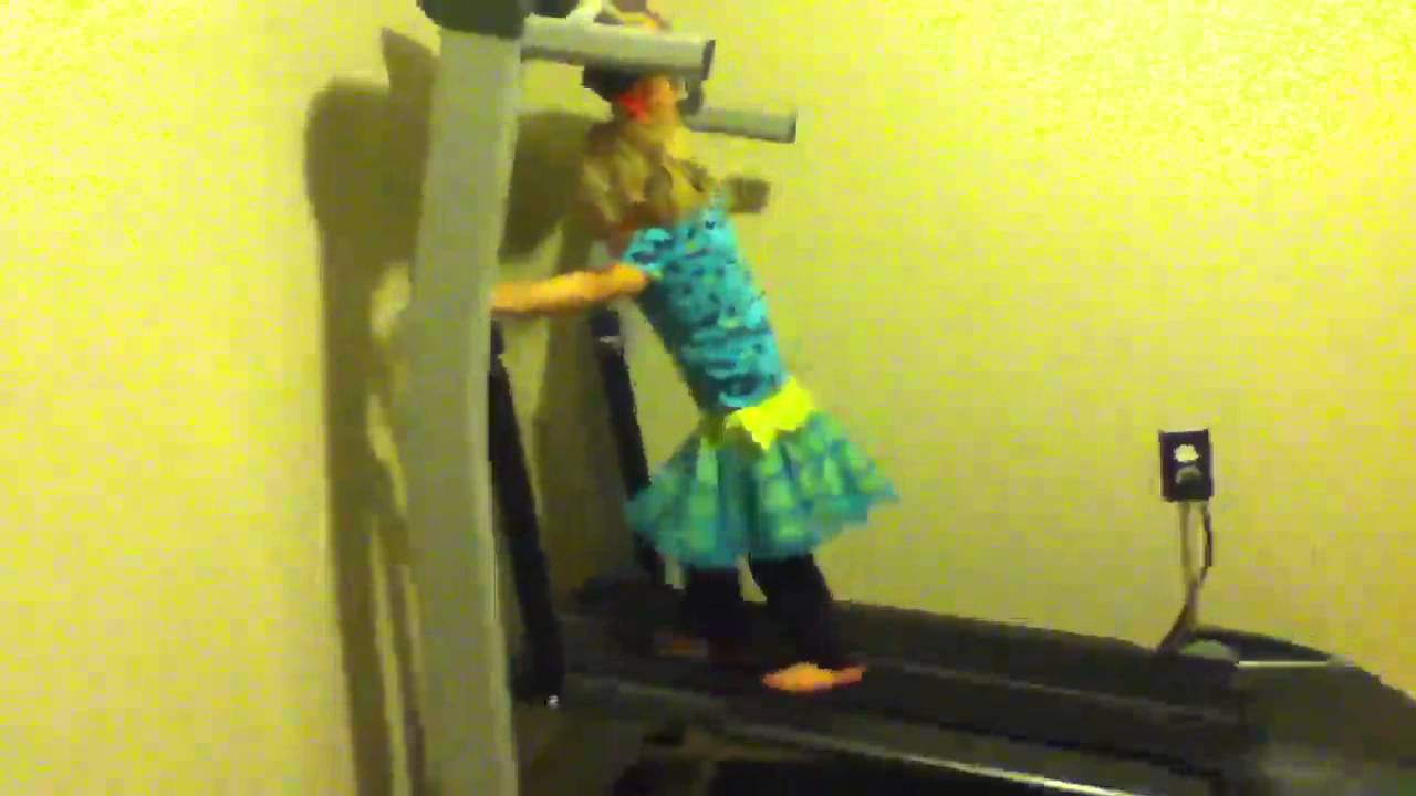 Baby on treadmill YouTube