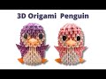 How To Make 3D Origami Penguin Modular Origami Penguin Step By Step Tutorial How To Make 3D Origami Penguin Modular Origami Penguin Step By Step Tutorial