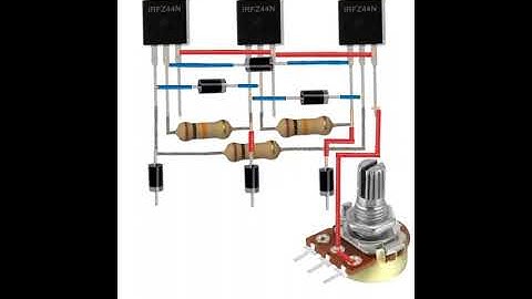 How to Make ESC for 3 Phase BLDC Motor | DIY Speed Controller #diy #diyprojects