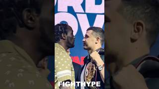 Terence Crawford TRIES TO PUNK Israil Madrimov with BIGGER SIZE at FIRST FACE OFF