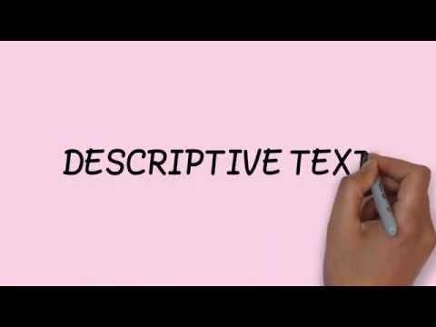 What is Descriptive Text