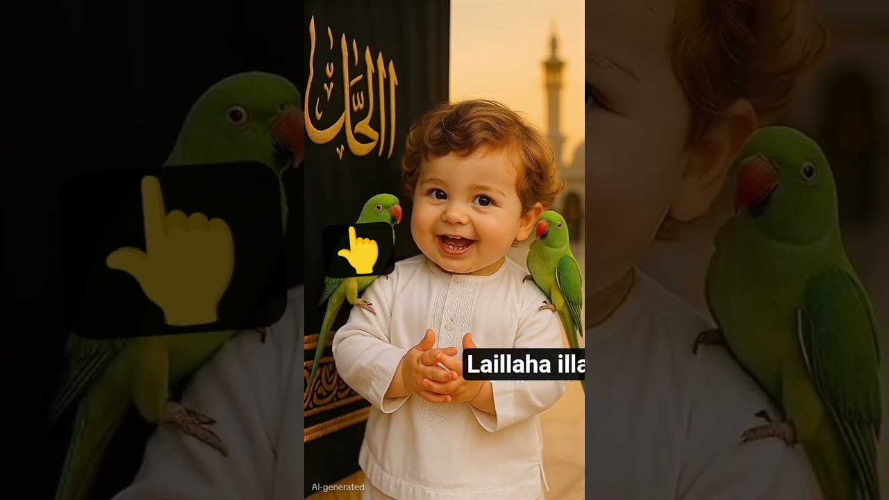 Kid Saying Shahada Duet Islamicprayer Baby Quranrecitation Cute Love Islam