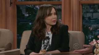 Ellen Page on Craig Ferguson 05/28/2013 HQ