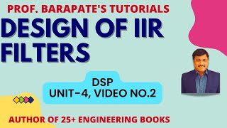 IIR FILTERS DESIGN