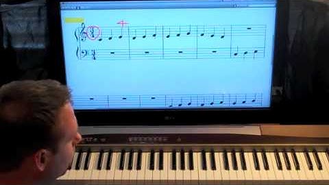 Piano Lessons - 3/4 Time Signature