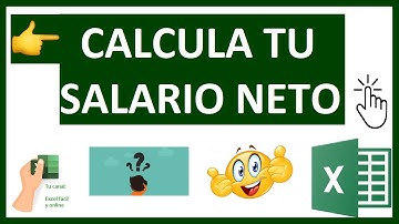 👍CALCULAR TU SALARIO NETO👍sabiendo tu salario bruto en EXCEL ✅