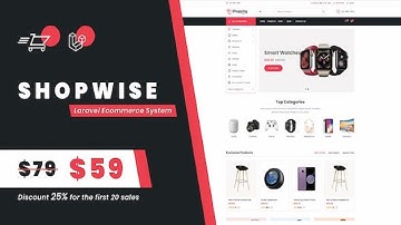 Shopwise Laravel Ecommerce Multilingual System