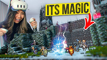 The FIRST Mixed Reality Game by Square Enix is Here & It