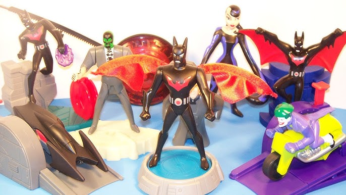 2000 BATMAN BEYOND SET OF 8 BURGER KING KID'S MEAL TOY'S VIDEO REVIEW -  YouTube