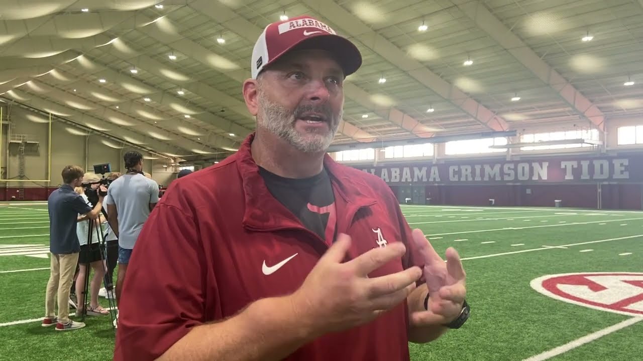 Chris Kapilovic Post-Practice Interview (8-3-24) | Alabama Football