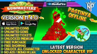 UPDATE! Bowmasters MOD APK v11.4.0 Latest 2026! VIP Unlocked - All Characters Unlocked