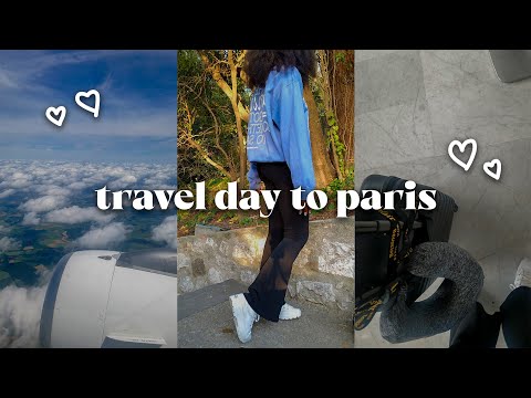 flying to paris alone! | travel day vlog 009