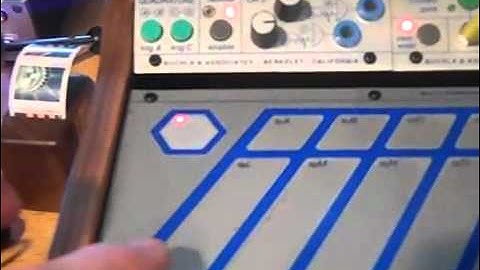 Buchla 222e Bacic Programming pt. 2