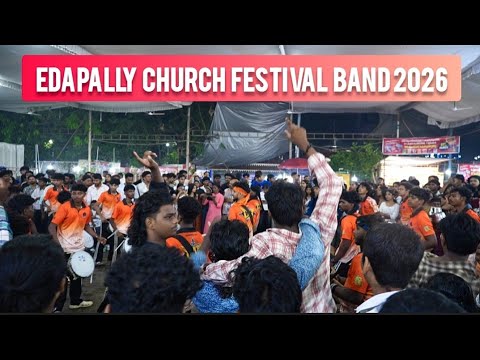 Edapally Church Festival Band 🥁 #stgeorgeforanechurchedappally #band 