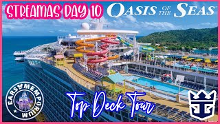 ?LIVE:Oasis of the Seas|Tour of the Pool Deck|And More!