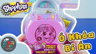 Giải mật khẩu, mở Ổ Khóa Shopkins Secret bí ẩn ToyStation 278