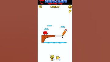 The broken bridge || Level-16 || Tricky Line:Draw the part || #shorts