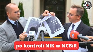 M. Szczerba, D. Joński: Po kontroli NIK - Mafia w NCBiR