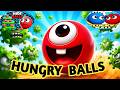 (🔴25) Challenges 3 Games 📢 HUNGRY BALLS vs HIDE BALLS vs LUCKY BALLS