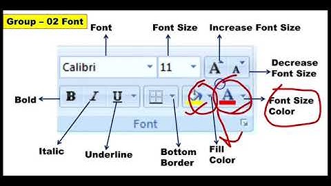 MS EXCEL | HOME TAB | Complete Function use in hindi video