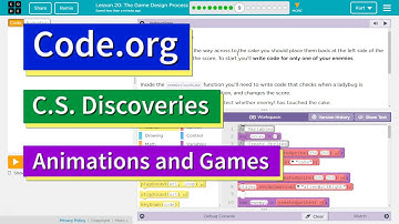 Game Design Process Lesson 20 Puzzle 9 Code.org Tutorial with Answers