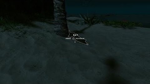 Stranded Deep. Hunting Bats in Palm Trees at Night #3.