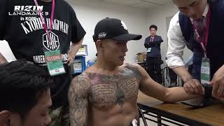 【RIZIN LANDMARK 9 in KOBE】武田光司 vs. 萩原京平 試合直後の選手の素顔に密着【切り抜き動画】