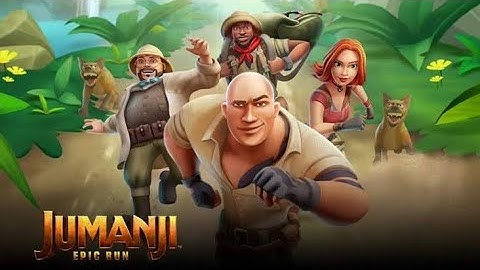 JUMANJI: EPIC RUN Gameplay New character and Map unlocked