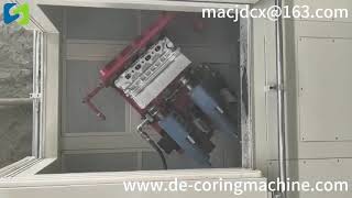 Decoring Machine Hammering and Rotating 2 in 1 for Cylinder Head
