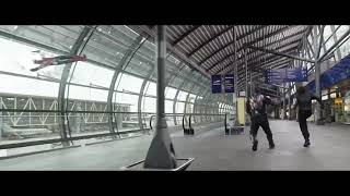 Spiderman vs Falcon and Bucky klip ~ Captain America Civil War(2016) (sub indo) (klip film)