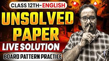 Class 12 English | Section C Set-1 (2025) | Complete Solution
