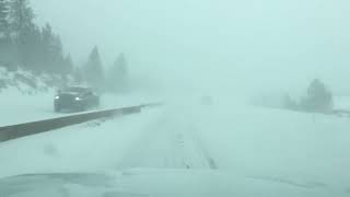 Whiteout driving. Bend, Oregon.. by cloud 123 views 3 months ago 57 seconds