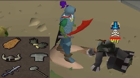 Pretending to be a noob pking (Everyone fell for it)