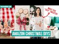 Make these CHEERFUL CHRISTMAS CRAFTS using Amazon supplies!