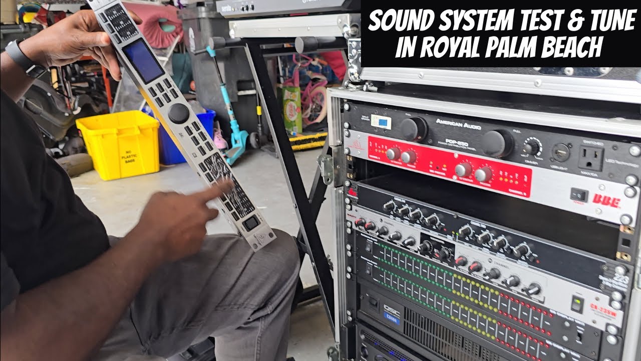 SOUND SYSTEM SET UP AND TUNE - YouTube