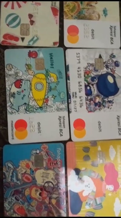 KOLEKSI KARTU ATM BCA XPRESI