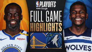 Thumbnail for #7 WARRIORS at #6 TIMBERWOLVES | FULL GAME 1 HIGHLIGHTS | May 6, 2025