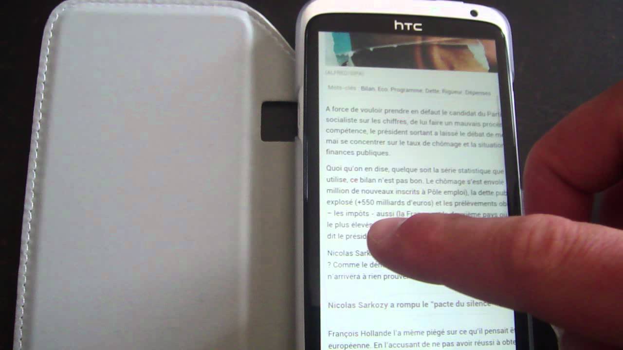 comment economiser batterie htc one