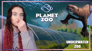 Underwater River Tunnel // Planet Zoo: Speed Build